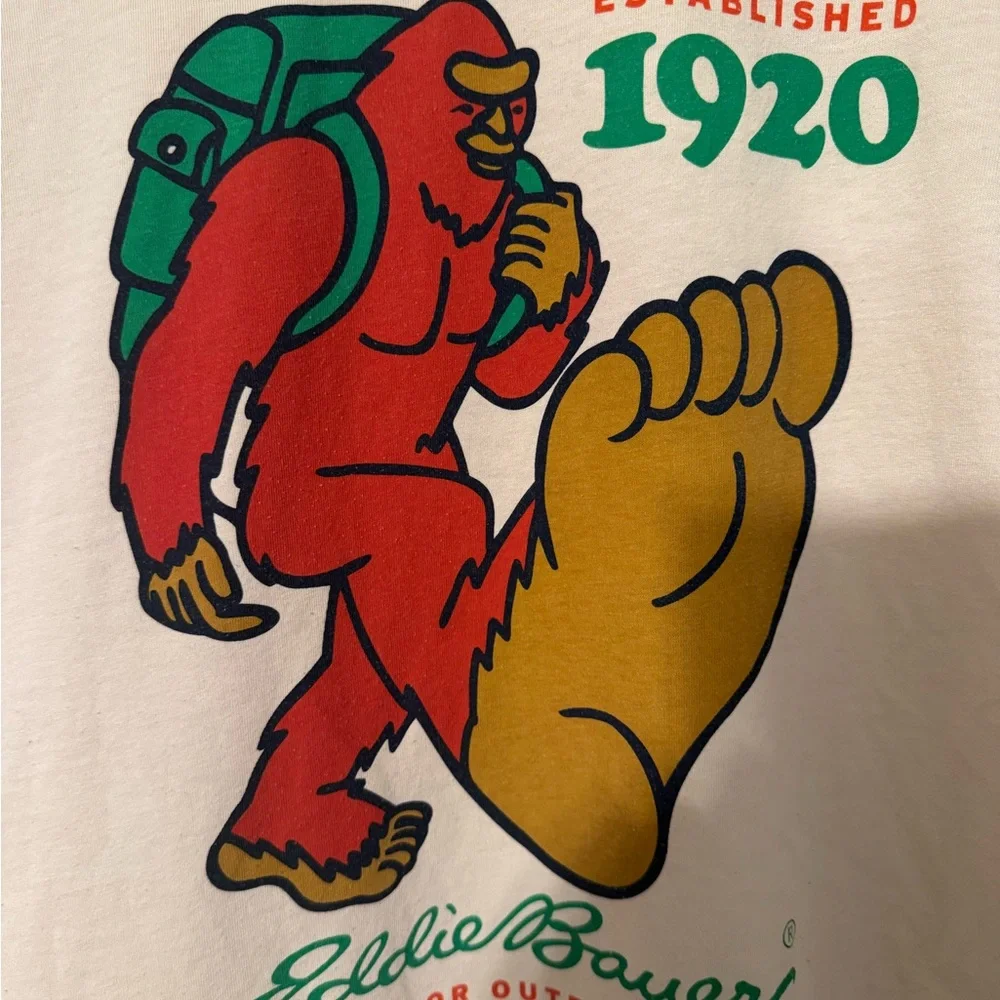 Eddie Bauer Big Foot Graphic T-Shirt